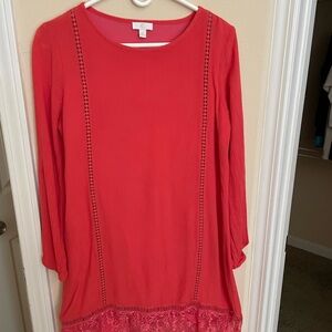 C  Coral dress medium
